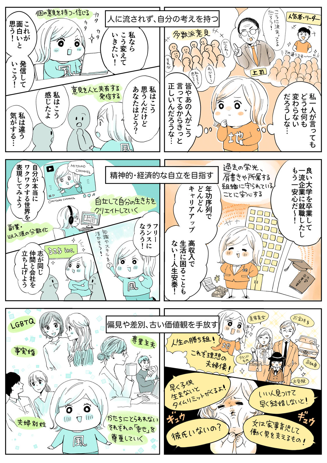 漫画家ミツコさん書下ろしイラスト②